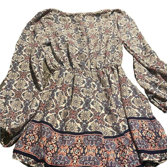 Mi ami short jumper long sleeved zips up back size small excellent - Picture 2 of 2